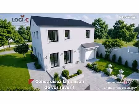 projet de construction d'une maison 90 m² avec terrain à cervens (74)