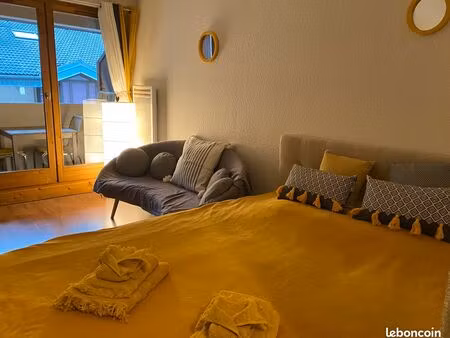 studio 4 personnes emplacement de 1° ordre investissement locatif ski thermes