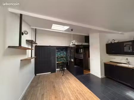 location studio montreuil avec terrasse