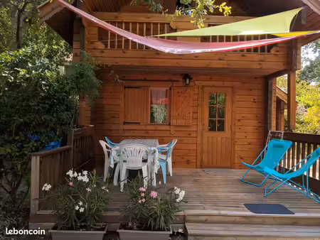 chalet meuble deux chambres