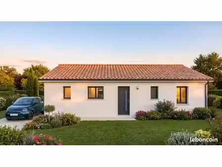 projet de construction d'une maison 84 m² avec terrain à chalus (87)