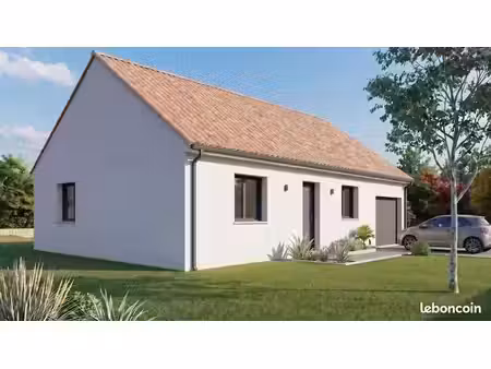projet de construction d'une maison 75 m² avec terrain à chateauponsac (87)