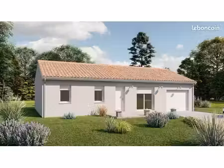 projet de construction d'une maison 95.01 m² avec terrain à rilhac-rancon (87)