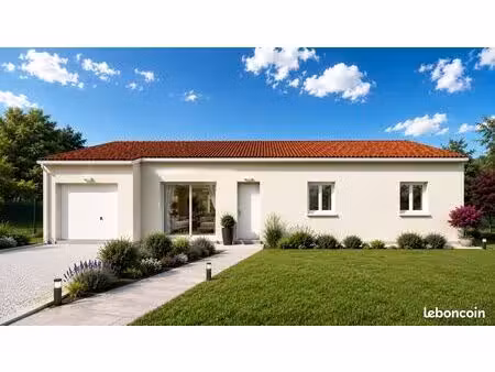 projet de construction d'une maison 104 m² avec terrain à oradour-sur-glane (87)