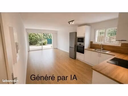 t2 avec jardin et terrasse proche plage saint-raphael boulouris