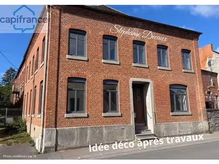 à vendre – maison de maître de caractère – glageon (59132)