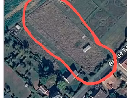terrain 2919m2 constructible
