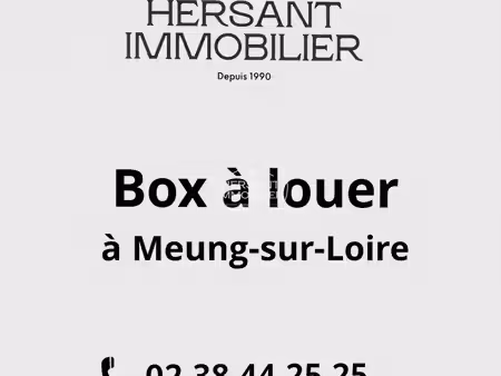 parking / box meung sur loire 15 m2