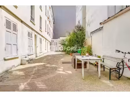 parmentier studio lumineux sur cour
