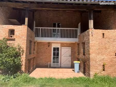 duplex 90m2 avec jardin à baziège