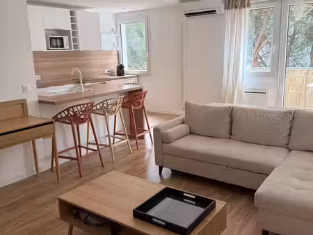 t2 meublé rénové de 48 m² avec balcon, parking et climatisation réversible – toulouse chât