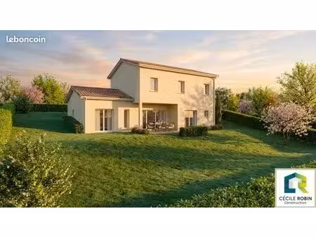 projet de construction d'une maison 110 m² avec terrain à couzon-au-mont-d'or (69)