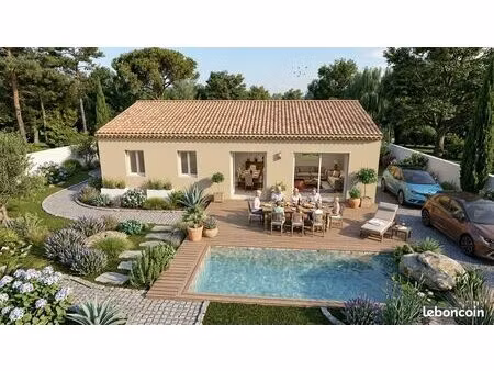 maison 100 m² avec terrain à aups (83)