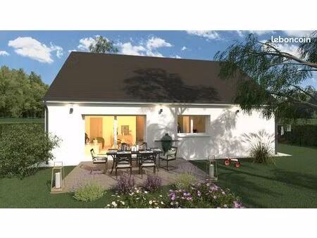 projet de construction d'une maison 93.72 m² avec terrain à yzeure (03)