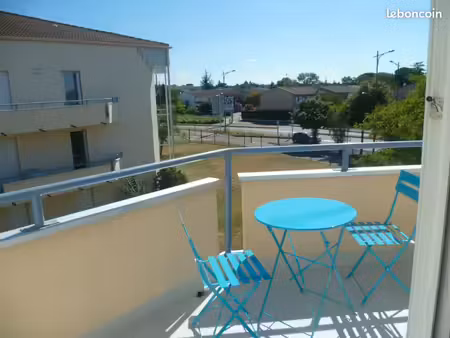 particulier loue meublé 22 m² quartier purpan avec balcon