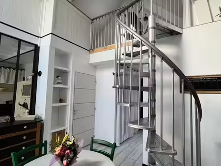 maison meublée de 60m² avec jardin, 2chambres, st lyphard