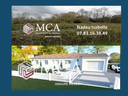 vente terrain 343 m² à la lande-de-fronsac (33240), 72 500 €