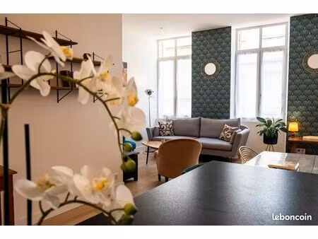 bordeaux coeur chartrons – t3 meublé 67 m² – 2 chambres – bail code civil / bail société