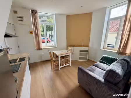 t2 meublé 28 m² – entièrement rénové – centre de boulogne-sur-mer