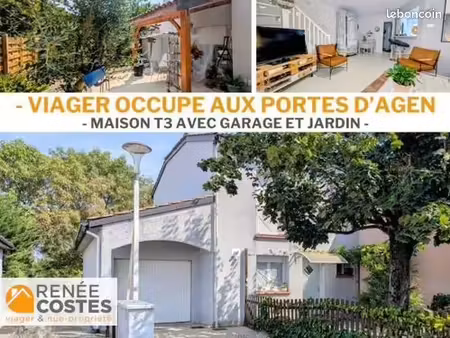 maison en viager 3 pièces 82 m²