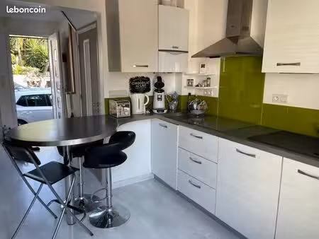maison 65m2 - meublée - 2 chambres - jardin