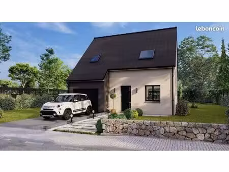 projet de construction d'une maison 83.29 m² avec terrain à le mans (72)