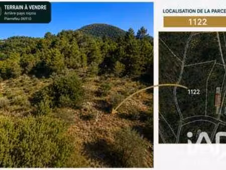 vente terrain piscine à pierrefeu (06910) : à vendre piscine / 1523m² pierrefeu