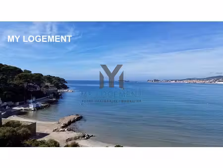villa pleine vue mer et acces privé à la plage - sanary