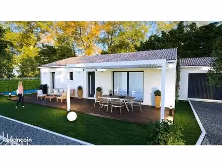 projet de construction d'une maison 91 m² avec terrain à aimargues (30)