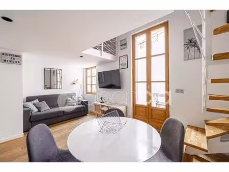 cannes | banane | t2 de 33 m2 avec mezzanine | terrasse