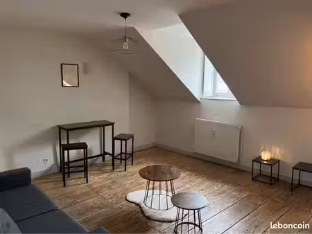 appartement de charme en hyper centre avec parking couvert
