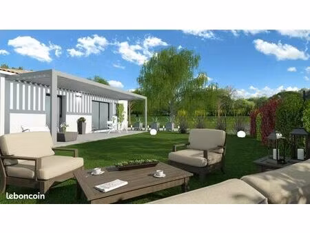 projet de construction d'une maison 100 m² avec terrain à ceyras (34)