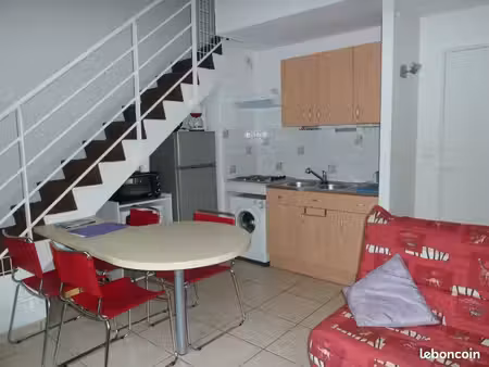 t2 meublé en duplex - résidence lurçat à tours nord, proche iut
