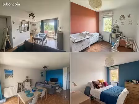 appartement 3 pièces moderne sans vis-à-vis charme de la nature