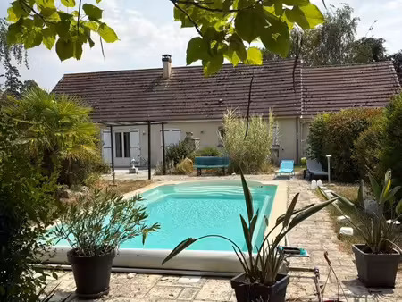 maison plain pied avec piscine