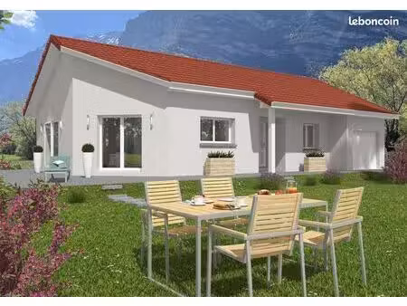 projet de construction d'une maison 98 m² avec terrain à tencin (38)