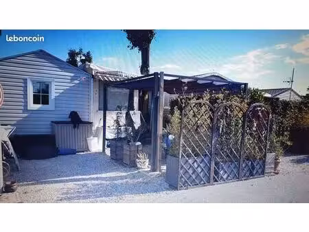 mobil home à europcamping st aygulf-frejus, actionnaire du terrain 110 m2