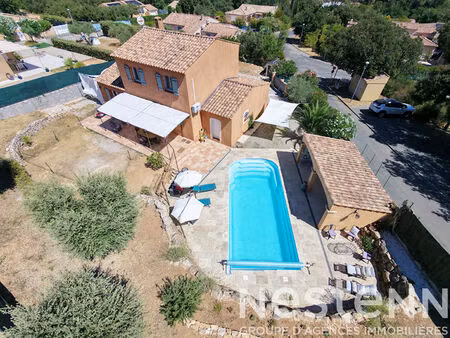 a vendre maison le thoronet 6 pièce(s) 130 m2- terrain 1026m2- piscine- proche des commerc