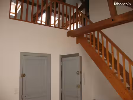 duplex sous grenier avec charpente