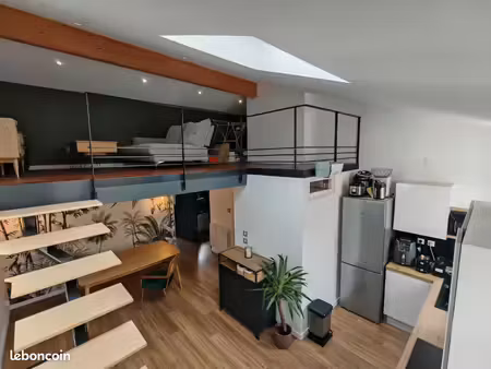 appartement 63m2 - mezzanine - meublé haut de gamme