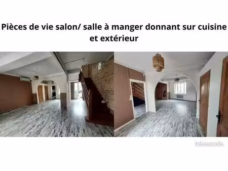 maison meublée 140 m² – 3 chambres – proche centre-ville de marmande