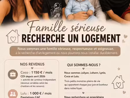 famille en recherche d'un logement
