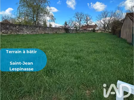 vente terrain à bâtir 587 m²