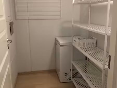 au sein d'une résidence de standing avec gardien