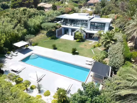 villa contemporaine, pampelonne, vue mer