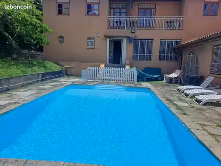 studio meublé indépendant avec piscine et parking – didier
