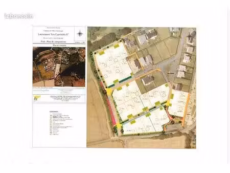 terrain 409 m² villiers charlemagne