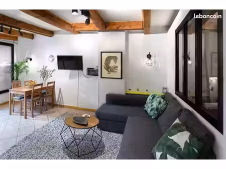 charmant 2 pièces de 35 m² – meublé – cœur de ville – environnement paisible
