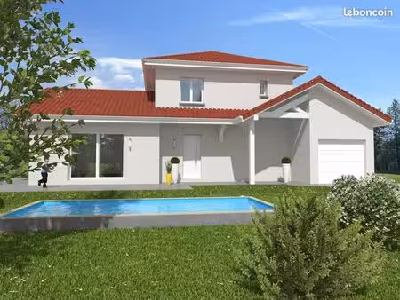 projet de construction d'une maison 122 m² avec terrain à corenc (38)