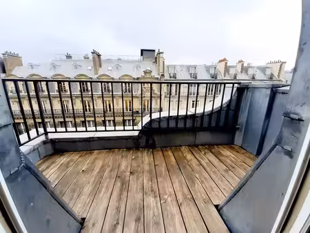 4p a louer 55.76m² + balcon paris iième réaumur